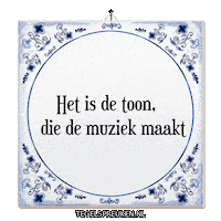 Humor Stemming Sticker by Tegelspreuken.nl