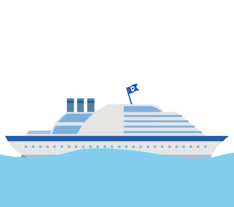 wave sea Sticker by Reise-Rebellen