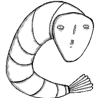 Prawn Sticker