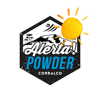 Corralco snow chile ski snowboarding Sticker