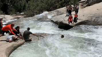 Off-Duty Officer Rescues California Hiker Swept Into Whirlpool