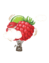 Hot Air Balloon Wine Sticker by Oliver Winery