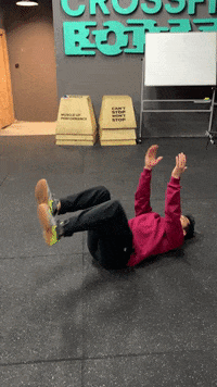 Deadbug GIF by Crossfit Boran