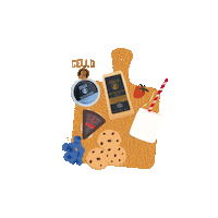 cellocheese cheese cello parmesan cheese board Sticker