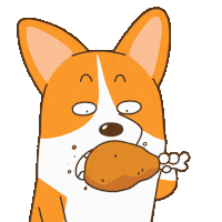 Corgi Shiba Sticker