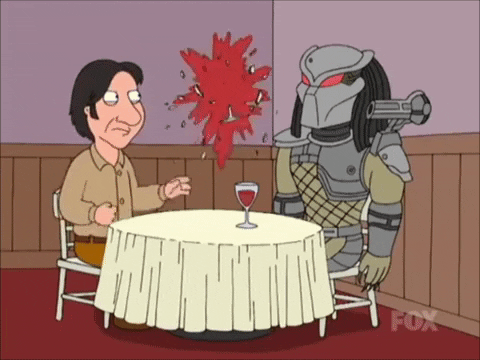 brycemorris giphygifmaker family guy predator seth macfarlane GIF