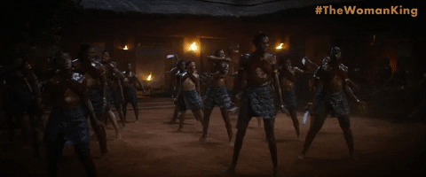 The Woman King GIF by Sony Pictures