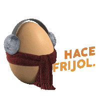 Winter Egg Sticker by Bachoco