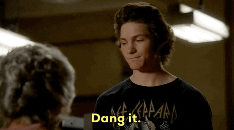 Dammit Reaction GIF by CBS