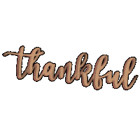 Thanking Thanksgiving Day Sticker
