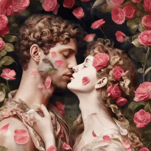 Kiss GIF by Maryanne Chisholm - MCArtist