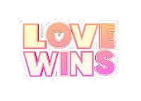 Be Kind Love Sticker by Paula Baines