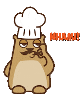 Chef Almoco Sticker by Marmotex