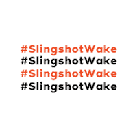 slingshotsportsglobal wake wakeboarding slingshot slingshotwake Sticker