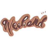 Weekend Week Sticker
