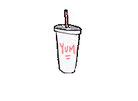 sarateatime drink yummy yum drinking Sticker