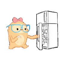 hungry snack STICKER