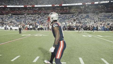 Stefon Diggs Football GIF by New England Patriots