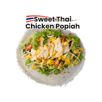 Souperstarsg popiah asian burrito chicken popiah sweet thai chicken popiah Sticker