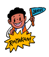 Happy Fun Sticker by Jenius Connect