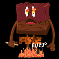 Fire Smoke GIF by Baked Goodz