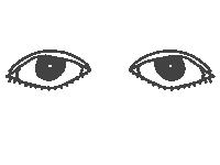 Eyes Ugh Sticker