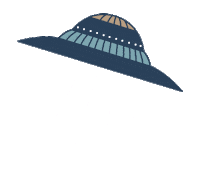 Longlostdreams alien ufo flying saucer long lost dreams Sticker