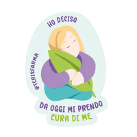 Terisfarma natural self care self love therapy Sticker