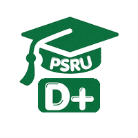 University Sticker by PSRU