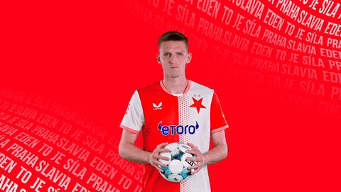 Football Ball GIF by SK Slavia Praha