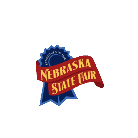 nestatefair fair ne nebraska statefair Sticker