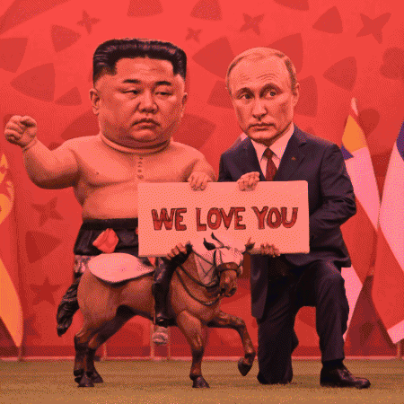 We Love You Putin GIF by Gallery.fm