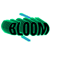 kevsicle trippy vibes neon bloom Sticker