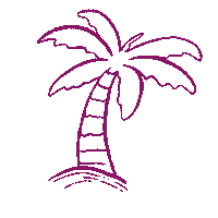 Bentourreisen travel beach vacation sunset Sticker