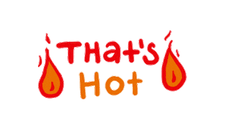 WunderDesing hot fire mood nice Sticker