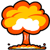 Fun Explode Sticker