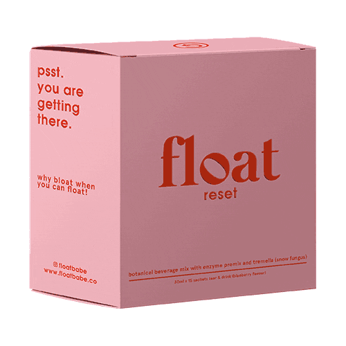 floatbabe red box gift box bloat Sticker