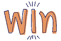 Winner Win Sticker
