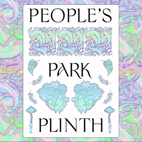 Furtherfield digitalart publicart finsburypark peoplesparkplinth GIF