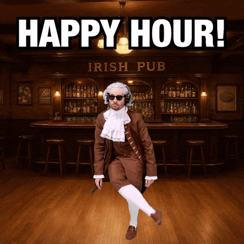 Happy Hour Drinking GIF