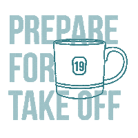 Runway19Coffee coffee runway19 runway 19 coffee runway 19 Sticker