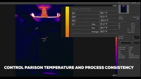 EmittedEnergy giphyupload infrared blow molding GIF