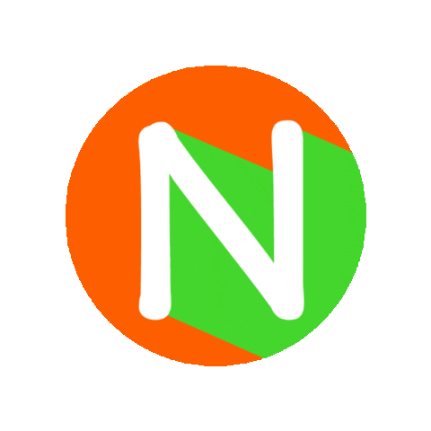 Orange Abc Sticker