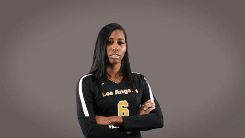 Volleyball Calstatela GIF by Cal State LA Golden Eagles
