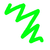 matizmabel colors lines scratch Sticker