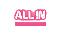 Allin Sticker by AnitaHerbert