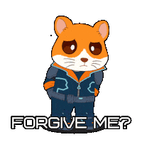 Sorry Excuse Me Sticker by Hamieverse