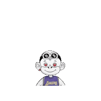 La Lakers Showtime Sticker by Zhot