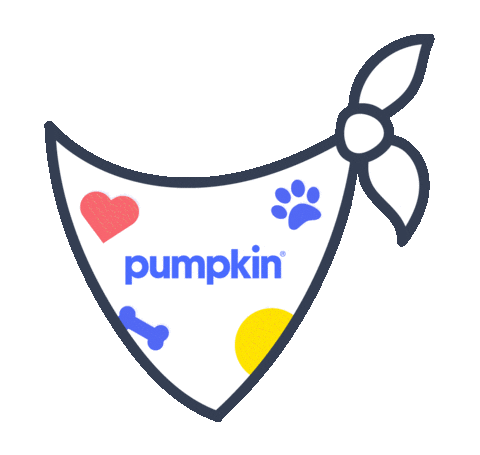 Dog Bandana Sticker by Pumpkin