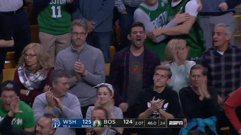 fans celebrate GIF by ESPN